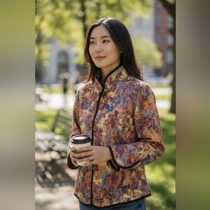 Vintage Revesable Tapestry Jacket